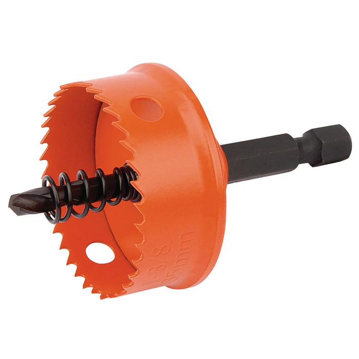Draper Expert Bi-Metal Hole Saw with Integrated arbor 14-38mm
