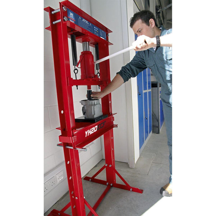 Sealey Hydraulic Press 20 Tonne Economy Floor Type YK20ECF Sealey - Town Tools 