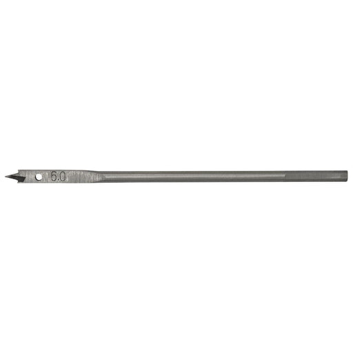 Sealey Flat Wood Bit6mm x 152mm FWB60 Sealey - Town Tools 