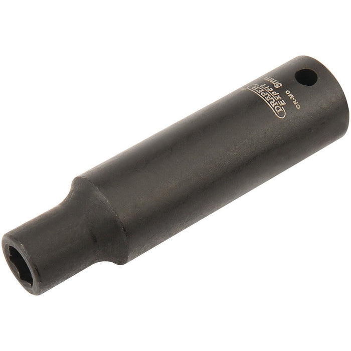 Draper Expert HI-TORQ 6 Point Deep Impact Socket, 1/4" Sq. Dr., 5mm Draper - Town Tools 