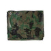 Silverline Camouflage Tarpaulin Cut 2.4 x 3m / Actual 2.3 x 2.85m Silverline - Town Tools 