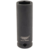 Draper Expert HI-TORQ 6 Point Deep Impact Socket, 3/8" Sq. Dr., 15mm