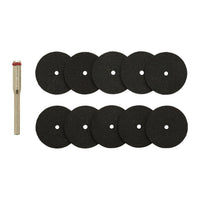 Draper Cutting Wheels and Holder for D20 Engraver/Grinder (10 Piece)