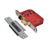 Union StrongBOLT 22WCS Mortice Bathroom Lock Stainless Steel 68mm 2.5in Visi