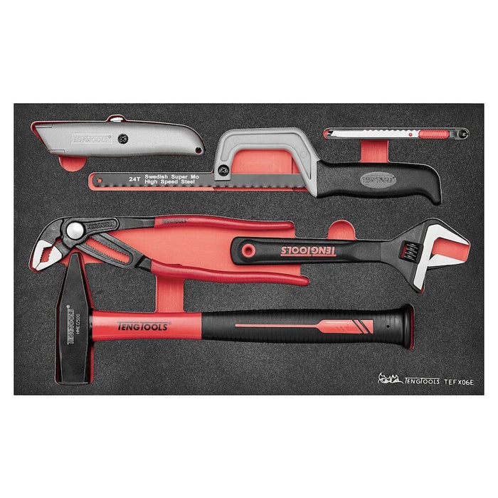 Teng Tools General Tool Set E FOAM3 6 Pieces Teng Tools - Town Tools 