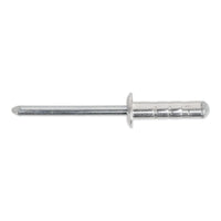 Sealey Aluminium Multi-Grip Rivet Standard Flange 4 x 12mm Pack of 200 RM4012S