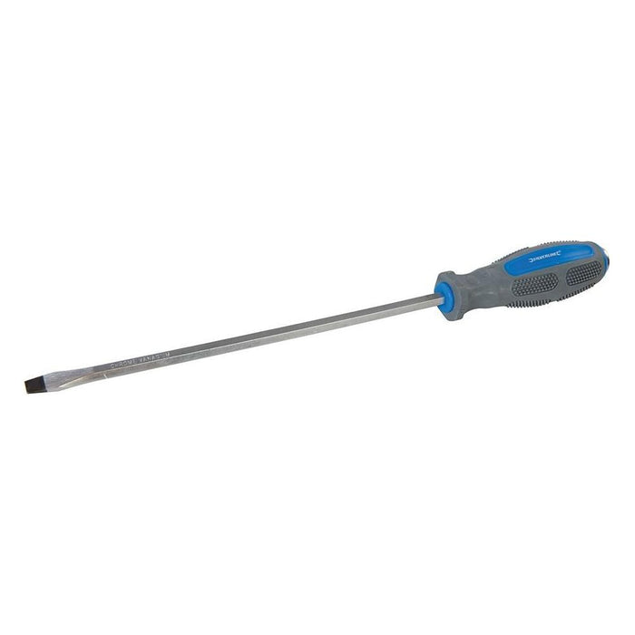 Silverline Hammer-Through Screwdriver Slotted 8 x 250mm Silverline - Town Tools 
