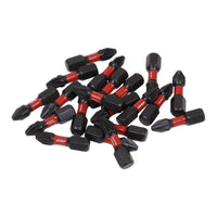 Sealey Pozi #2 Impact Power Tool Bits 25mm 20pc AK8273