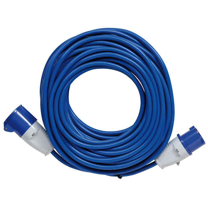 Defender E85234 230V Arctic Extension Lead, Blue, 2.5mm², 16A,  25m - E85234