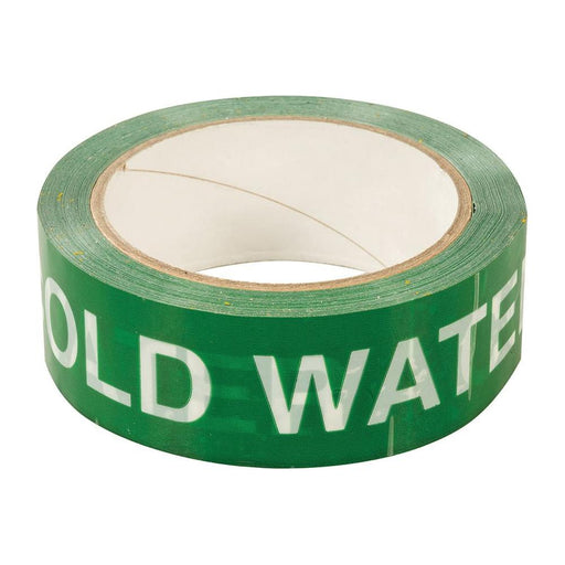Dickie Dyer COLD WATER Identification Tape 38mm x 33m Dickie Dyer - Town Tools 