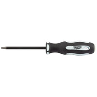 Draper Expert Square Recess Soft Grip Security Screwdriver, S2 x 100mm - 995SQ