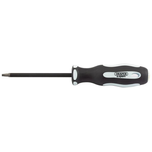 Draper Expert Square Recess Soft Grip Security Screwdriver, S2 x 100mm - 995SQ
