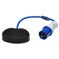 Defender E85302 230V Fly Lead Converter, 16A - 2 x 13A - E85302