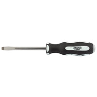 Draper Expert 'Pound Thru' Plain Slot Soft Grip Screwdriver, 6.5 100-150mm