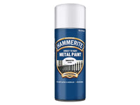 Hammerite Direct to Rust Smooth Finish Aerosol Silver 400ml