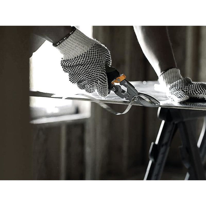 Fiskars PowerGear™ Aviation Snips Right Cut 250mm (10in) Fiskars - Town Tools