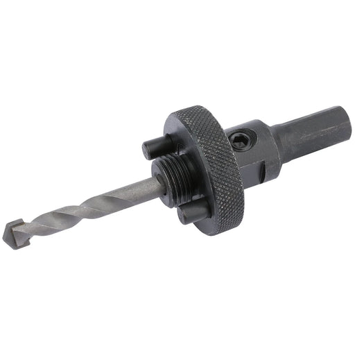 Draper Expert Carbide Grit Arbor for 32-150mm Hole Saws, 7/16" - HSA7