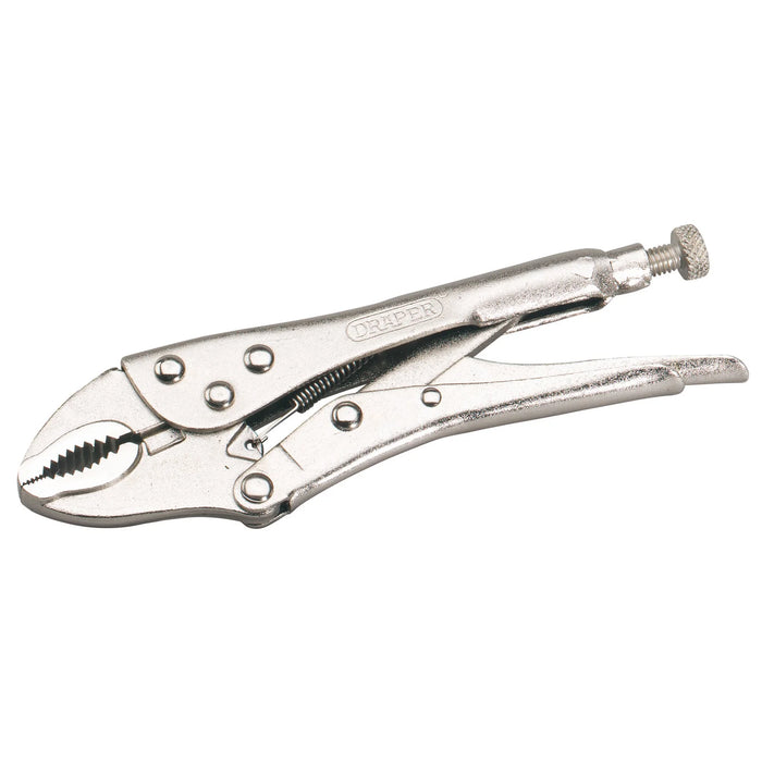 Draper Curved Jaw Self Grip pliers 140-220mm