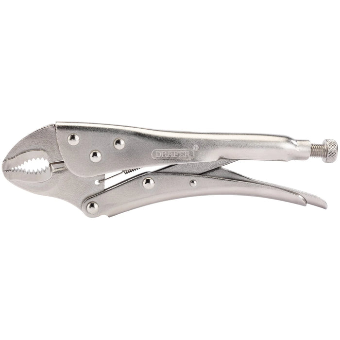 Draper Curved Jaw Self Grip pliers 140-220mm