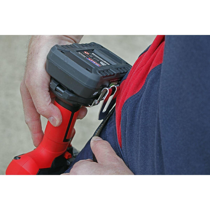 Sealey Impact Driver 20V SV20 Series 1/4"Hex Drive 180Nm Body Only CP20VID Sealey - Town Tools 