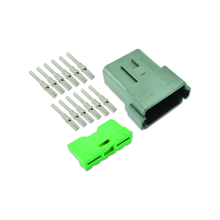 Connect Deutsch 12 Pin Receptacle Connector Kit 14pc 37509 Tool Connection - Town Tools 