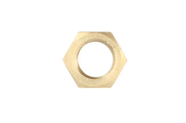 Connect Brass Nut Hex 10pc 13-17mm