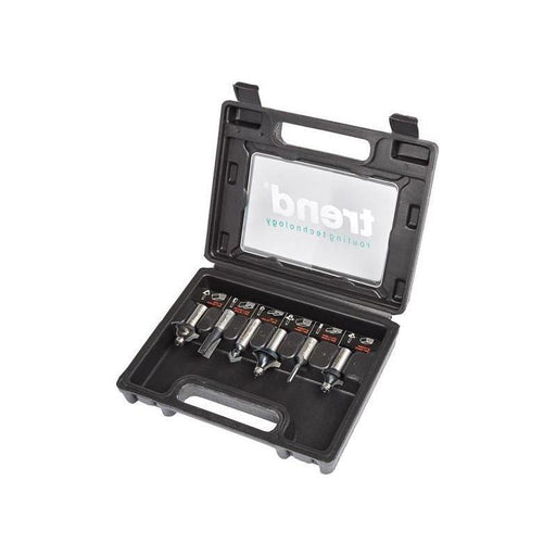 Trend 1/2in Router Cutter Set, 6 Piece Trend - Town Tools