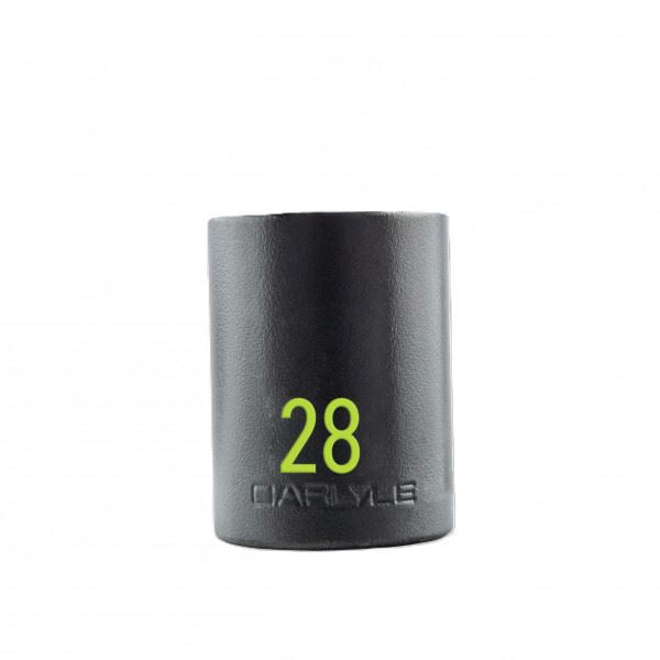 Carlyle Tools 1/2Dr 28mm 6Pt Standard Socket