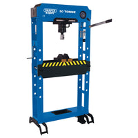 Draper Expert Pneumatic/Hydraulic Floor Press, 50 Tonne - PFP/50