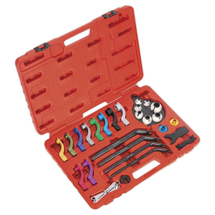 Sealey Fuel & Air Conditioning Disconnection Tool Kit 27pc VS0557 Sealey - Town Tools 