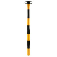 Laser Chain Support Post with Cap (Black/Yellow) 61607