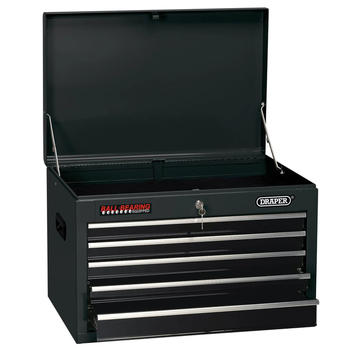 Draper Tool Chest, 5 Drawer, 26", Black - TC5D/BK