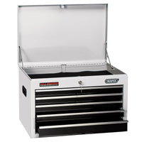 Draper Tool Chest, 5 Drawer, 26", White - TC5D/W