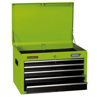 Draper Tool Chest, 5 Drawer, 26", Green - TC5D/G