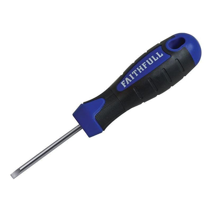 Faithfull Bradawl Soft Grip Handle Chisel Tip Faithfull - Town Tools