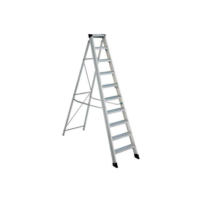 Zarges EN131 Professional Swingback Steps, Open 1.69m Closed 1.91m 8 Rungs Zarges - Town Tools