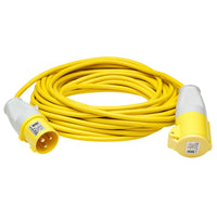 Defender E85111 Extension Lead, Yellow, 1.5mm², 16A, 14m - E85111