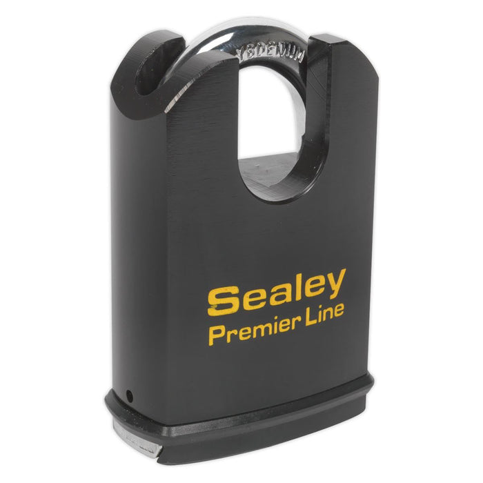 Sealey Steel Body Padlock Shrouded Shackle 61mm PL503S Sealey - Town Tools 