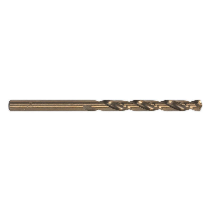 Sealey HSS Cobalt Fully Ground Drill Bit3/16" Pack of 10 DBI316CB Sealey - Town Tools 