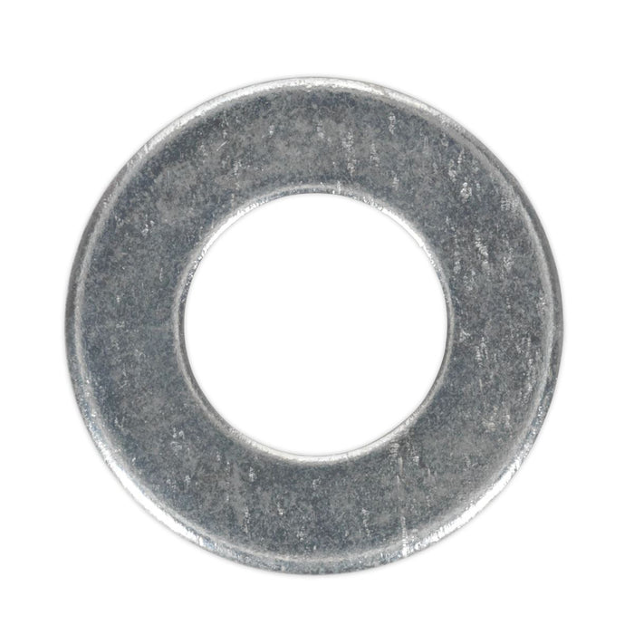 Sealey Flat Washer 1/4" x 9/16" Table 3 Imperial Zinc Pack of 100 FWI105 Sealey - Town Tools 