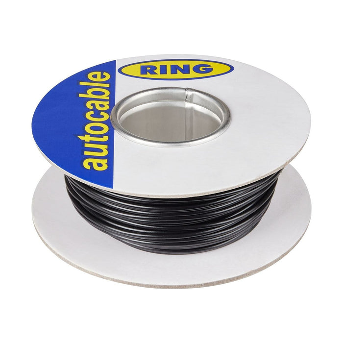 Ring Automotive RC0117B Cables, 28/0.30 mm, 50 m, Black Ring Automotive - Town Tools 