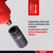 Teng Tools 3/4" Deep Impact Socket DIN AF 1-1/8" Teng Tools - Town Tools 