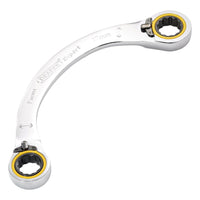 Draper Expert HI-TORQ Double Ring Ratchet Half Moon Spanner, 15 x 17mm