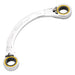 Draper Expert HI-TORQ Double Ring Ratchet Half Moon Spanner, 15 x 17mm Draper - Town Tools