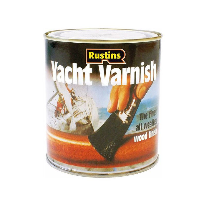Rustins Yacht Varnish Satin 500ml Rustins - Town Tools
