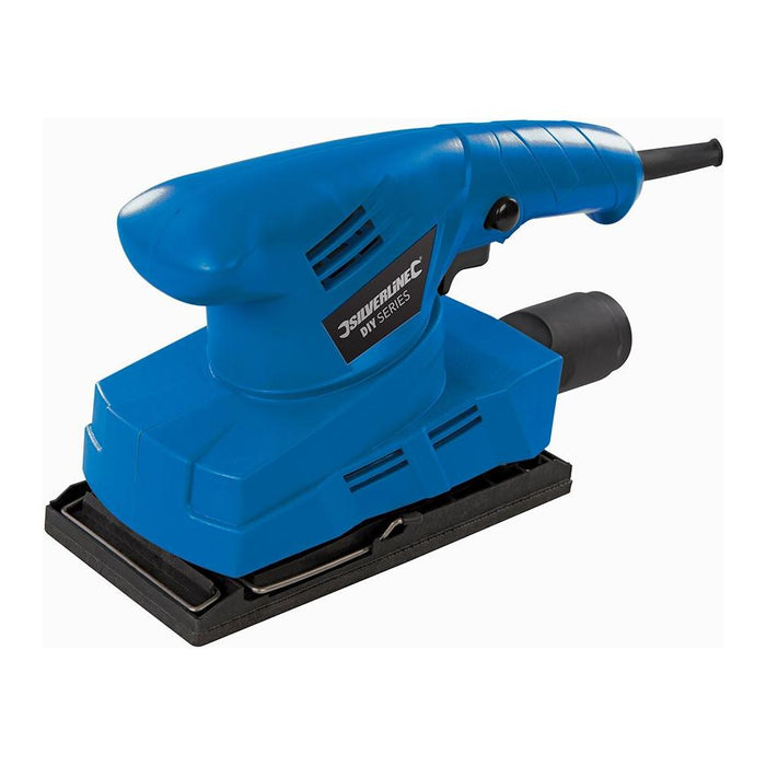 Silverline 135W Orbital Sander 1/3 Sheet 135W Silverline - Town Tools 