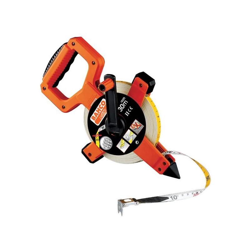 Bahco LTS Open Reel Fibreglass Tape 100m/330ft (Width 13mm) Bahco - Town Tools