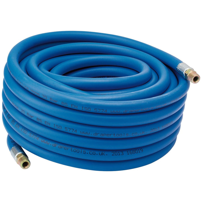 Draper Air Line Hose, 15m, 1/4"/6mm Bore, 1/4" BSP 38285 Draper - Town Tools 