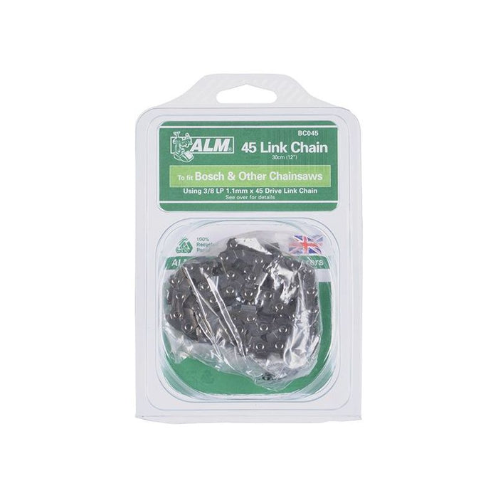 Alm Manufacturing BC045 Chainsaw Chain 3/8in x 45 Links 1.1mm Bosch 30cm Bars ALM Manufacturing - Town Tools