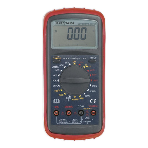 Sealey Digital Automotive Analyser 12-Function TA101 Sealey - Town Tools 